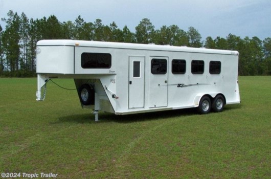 Horse Trailer - 2022 Bee Trailers Stinger 4 Horse Gooseneck available New in Fort Myers, FL