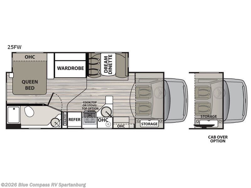 2018 Dynamax Corp isata 4 25FW - Used Class C For Sale by Blue Compass RV Spartanburg in Duncan, South Carolina features Slideout