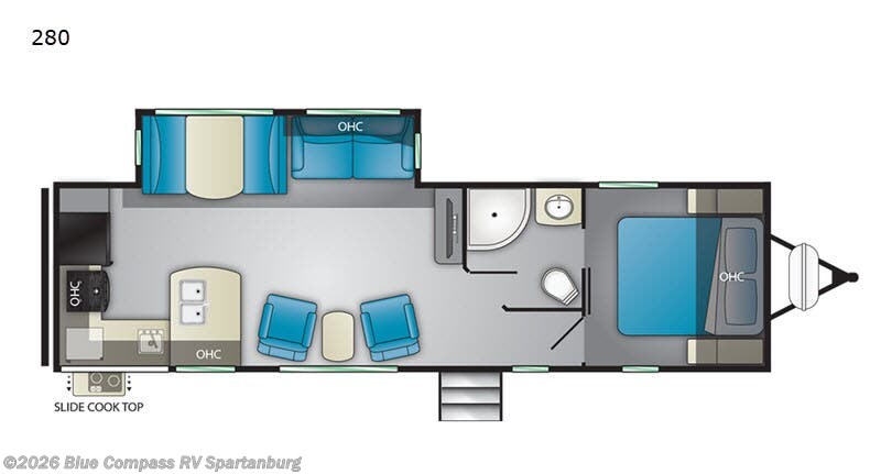 2019 Heartland Mallard M280 - Used Travel Trailer For Sale by Blue Compass RV Spartanburg in Duncan, South Carolina features Slideout