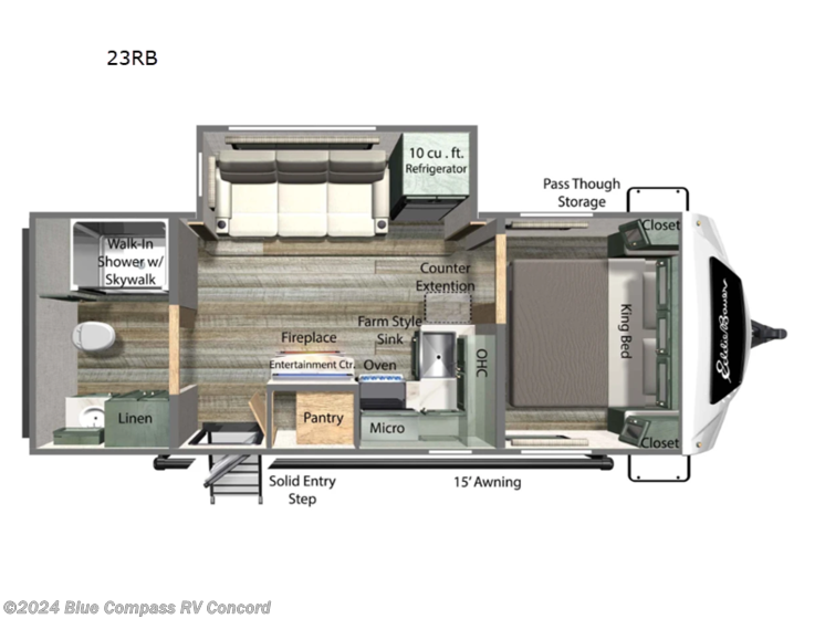 2024 Dutchmen Eddie Bauer 23rb Rv For Sale In Concord, Nc 28025 