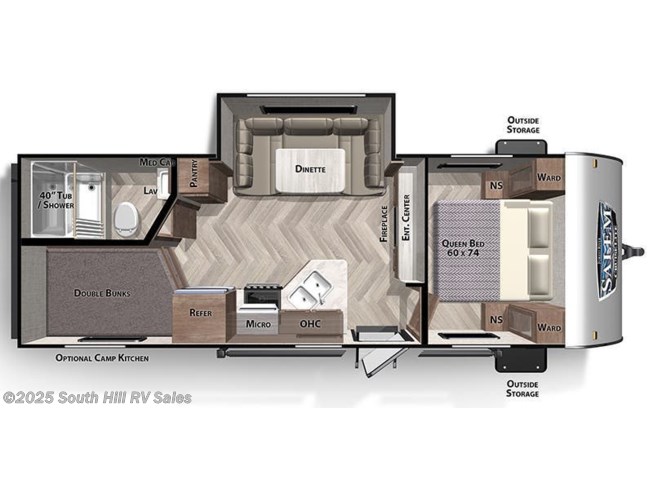 2022 Forest River Salem Cruise Lite 243BHXL RV for Sale in