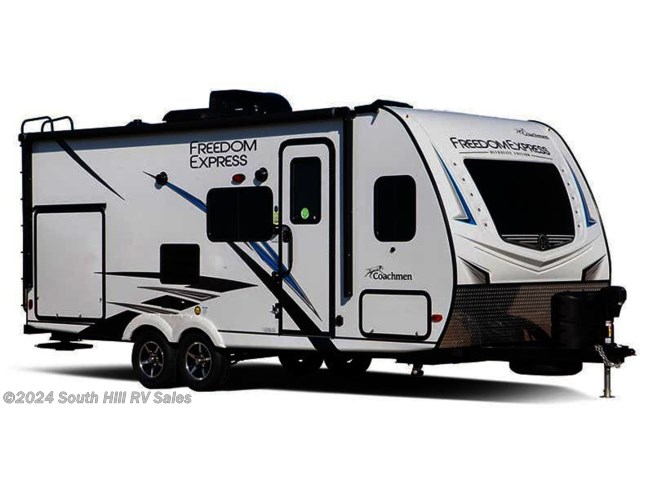 Stock Image for 2022 Coachmen Freedom Express Ultra Lite 238BHS (options and colors may vary)