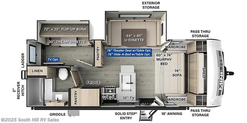 2025 Rockwood Mini Lite 2519S by Forest River from South Hill RV Sales in Yelm, Washington