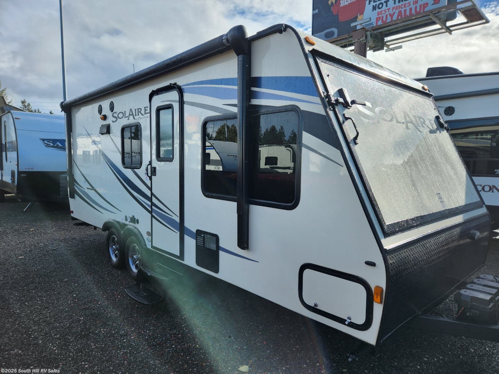 2014 Palomino Solaire 213X - Used Travel Trailer for sale by South Hill RV Sales in Puyallup, Washington