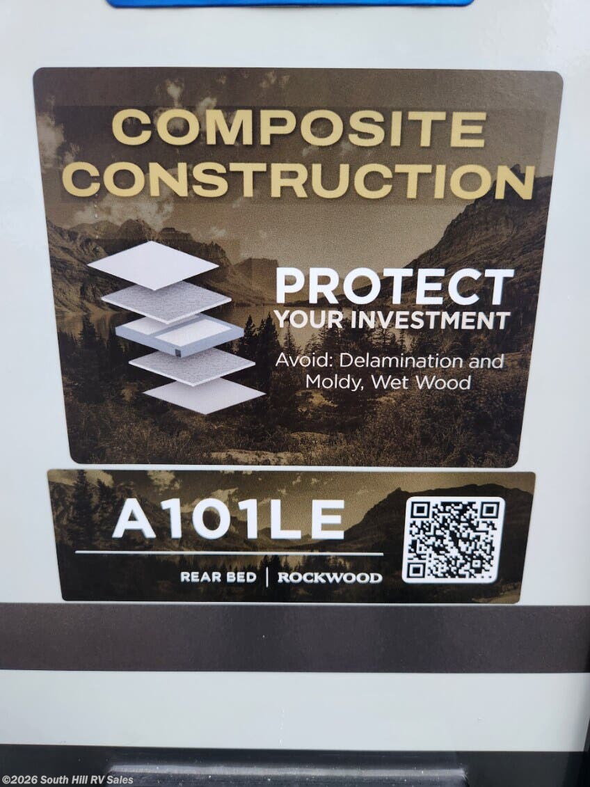 New 2026 Forest River Rockwood Hard Side A101LE available in Puyallup, Washington