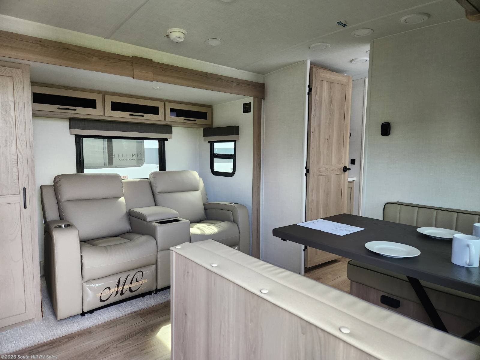 2026 Forest River Rockwood Mini Lite 2515S - New Travel Trailer For Sale by South Hill RV Sales in Puyallup, Washington features Theater Seating, Stabilizer Jacks, Smoke Detector, Fire Extinguisher, TV Antenna