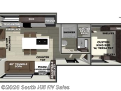 Stock Image for 2026 Forest River 270ZEN (options and colors may vary) New 2026 Forest River Salem 270ZEN available in Yelm, Washington