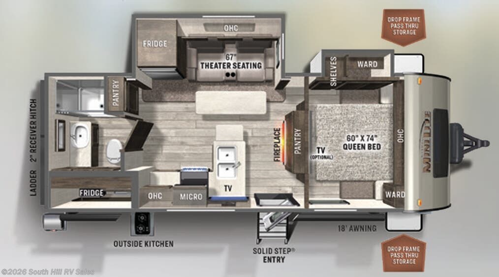 2022 Rockwood Mini Lite 2513S by Forest River from South Hill RV Sales in Puyallup, Washington
