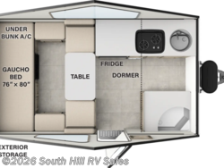 Stock Image for 2026 Forest River A123RG (options and colors may vary) 2026 Rockwood Hard Side A123RG by Forest River from South Hill RV Sales in Puyallup, Washington