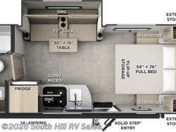 Stock Image for 2026 Forest River G20FBS (options and colors may vary) New 2026 Forest River Rockwood Geo Pro G20FBS available in Yelm, Washington