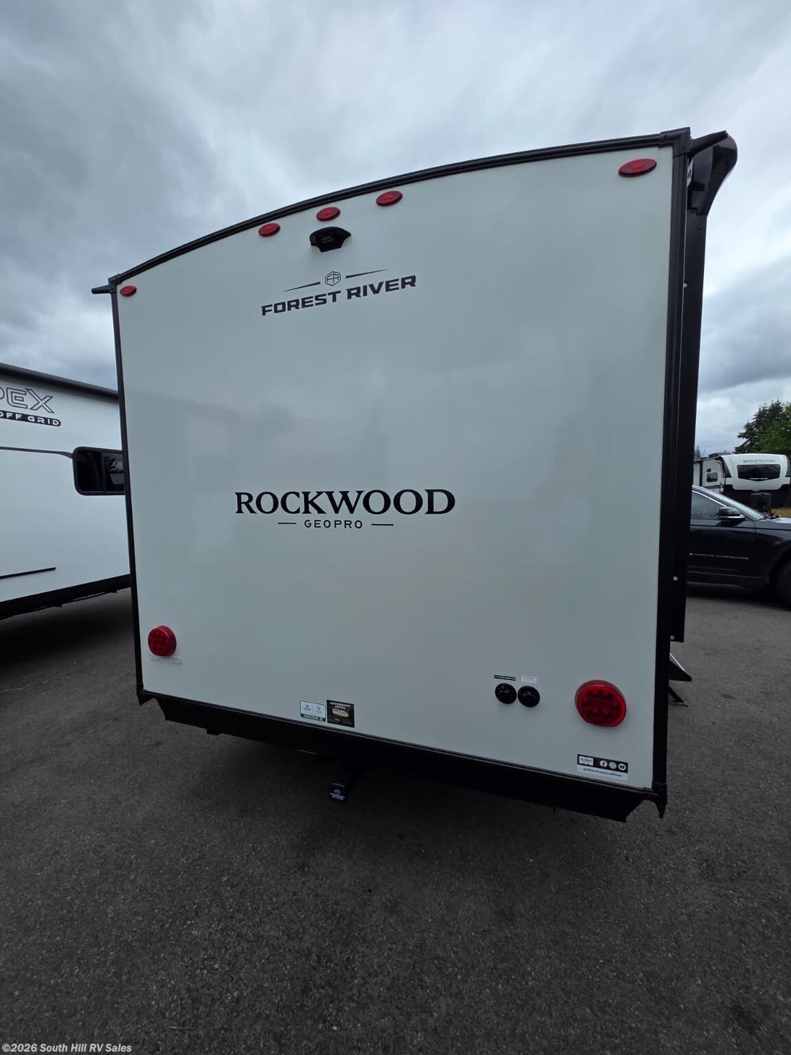 2027 Forest River Rockwood Geo Pro LE G13DLE - New Travel Trailer For Sale by South Hill RV Sales in Puyallup, Washington features Toilet, Self Contained, Fire Extinguisher, Converter, Leveling Jacks