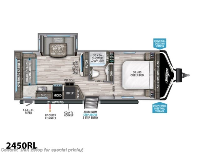 2020 Grand Design Imagine 2450rl Rv For Sale In Southaven Ms 38671 Gr1784 Rvusa Com Classifieds