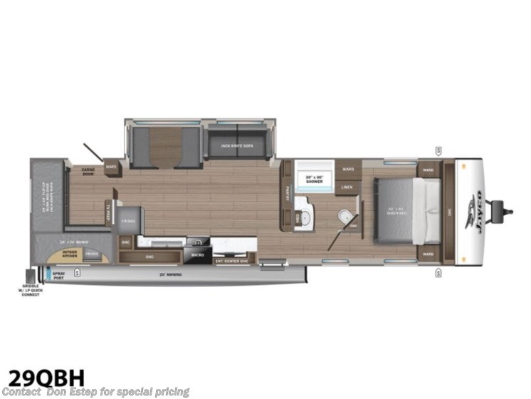 New 2024 Jayco Jay Feather 29QBH available in Southaven, Mississippi