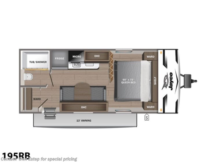 New 2024 Jayco Jay Flight SLX 195RB available in Southaven, Mississippi