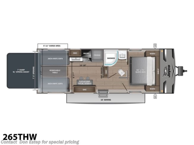 New 2024 Jayco Jay Flight 265TH available in Southaven, Mississippi