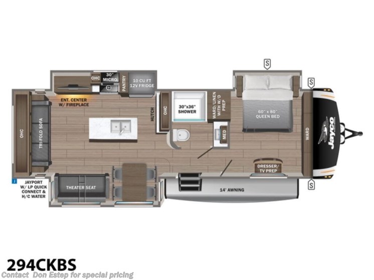 New 2024 Jayco Eagle 294CKBS available in Southaven, Mississippi