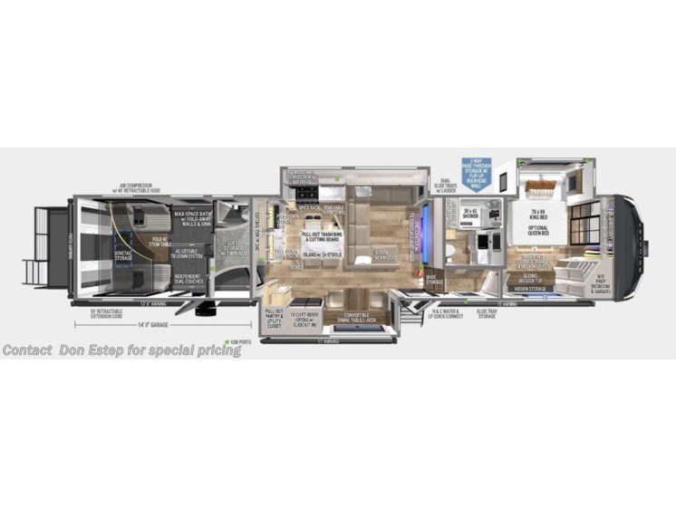 New 2024 Brinkley RV 3950 available in Southaven, Mississippi