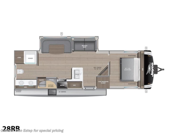 New 2025 Jayco Jay Feather 28RB available in Southaven, Mississippi