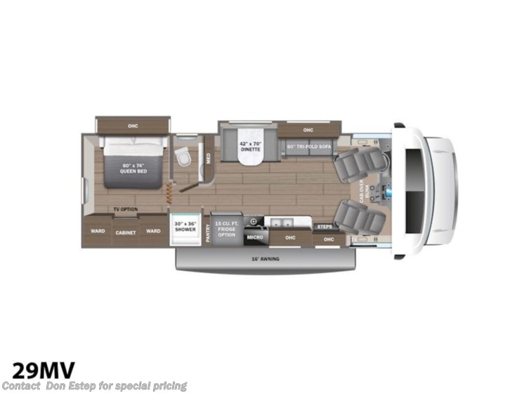 New 2025 Jayco Greyhawk 29MV available in Southaven, Mississippi