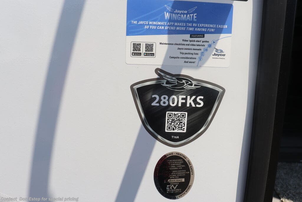 New 2026 Jayco Jay Flight SLX 280FKS available in Southaven, Mississippi