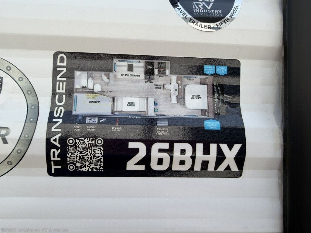 2026 Transcend Xplor 26BHX by Grand Design from Southaven RV & Marine in Southaven, Mississippi