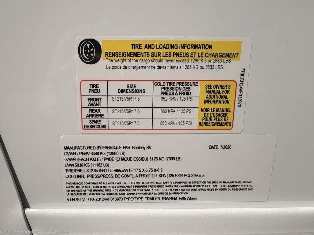 2027 2680 by Brinkley RV from Southaven RV & Marine in Southaven, Mississippi