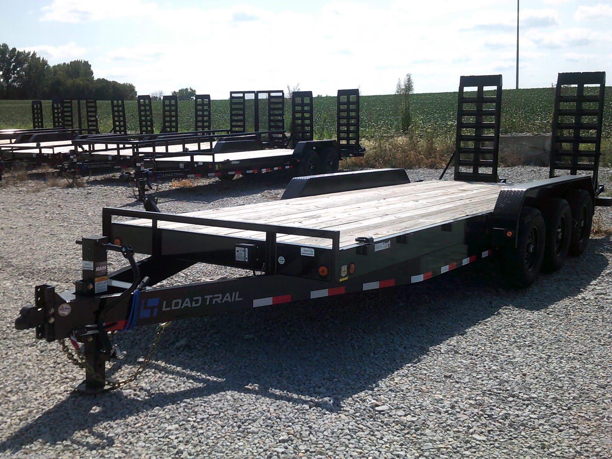 2024 Load Trail CH 83X22 Triple Axle Equipment Trailer 21K