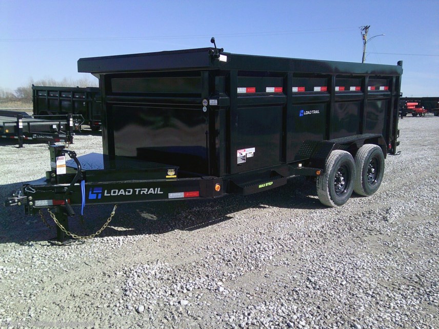 New 2025 Load Trail DL 83&quot; x 14&apos; Tandem Axle Dump Low-Pro Dump Trailer available in Urbana, Iowa