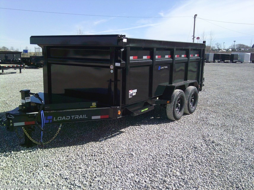 New 2025 Load Trail DL 83&quot; x 14&apos; Tandem Axle Dump Low-Pro Dump Trailer available in Urbana, Iowa