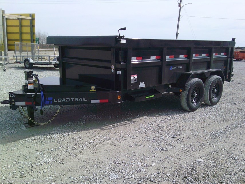 New 2025 Load Trail DL 83&quot; x 14&apos; Tandem Axle Dump Low-Pro Dump Trailer available in Urbana, Iowa