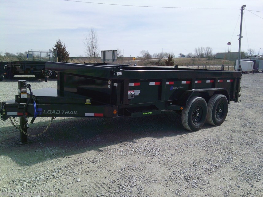 New 2025 Load Trail DL 83&quot; x 14&apos; Tandem Axle Dump Low-Pro Dump Trailer available in Urbana, Iowa