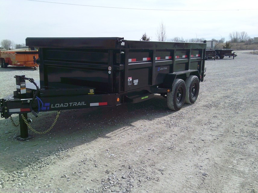 New 2025 Load Trail DL 83&quot; x 14&apos; Tandem Axle Dump Low-Pro Dump Trailer available in Urbana, Iowa