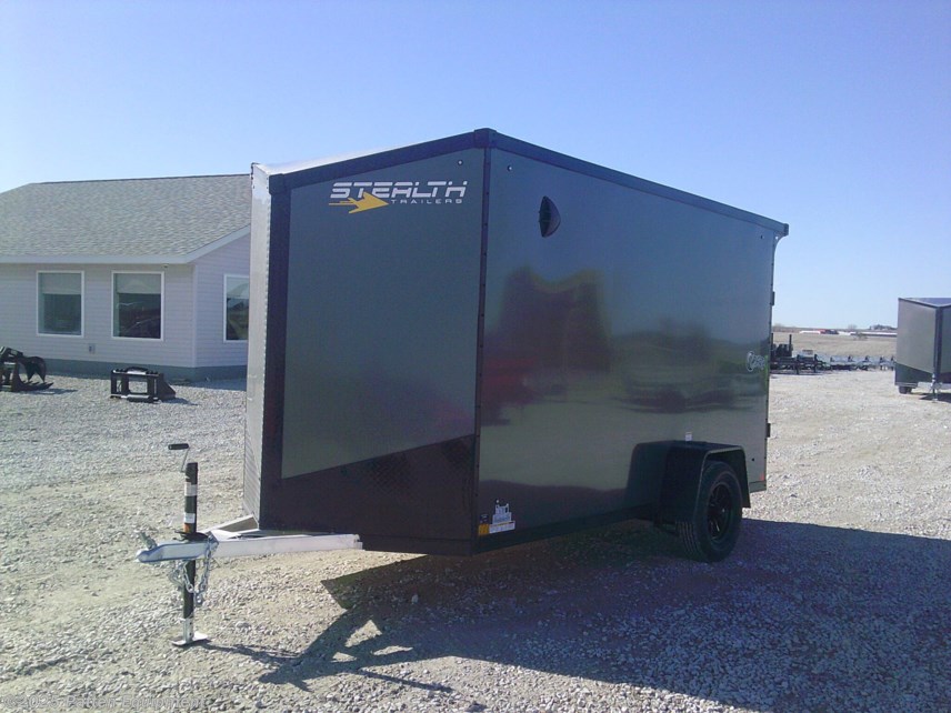 New 2025 Stealth 6x12 Enclosed Trailer available in Urbana, Iowa