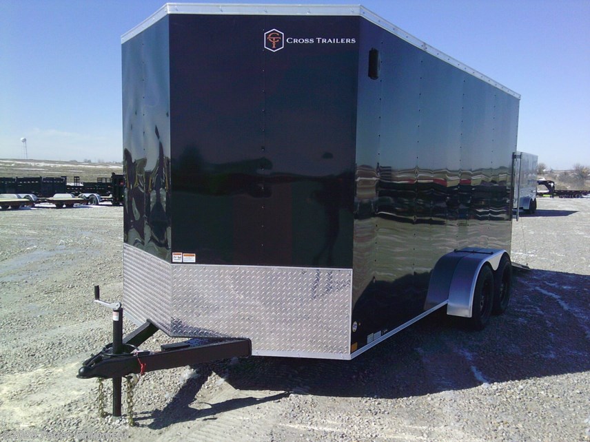 New 2025 Cross Trailers 7x16 Enclosed Trailer available in Urbana, Iowa