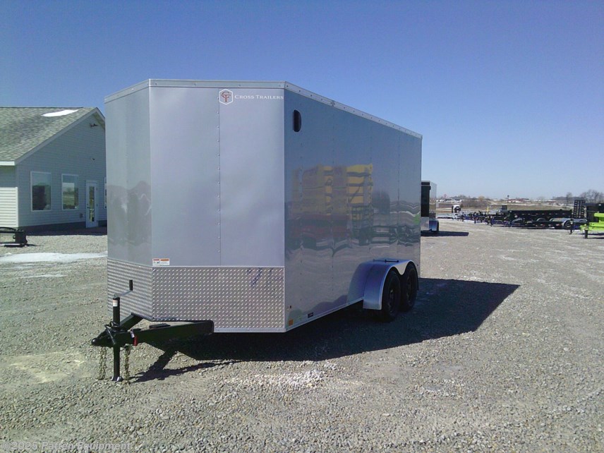 New 2025 Cross Trailers 7x16 Enclosed Trailer available in Urbana, Iowa