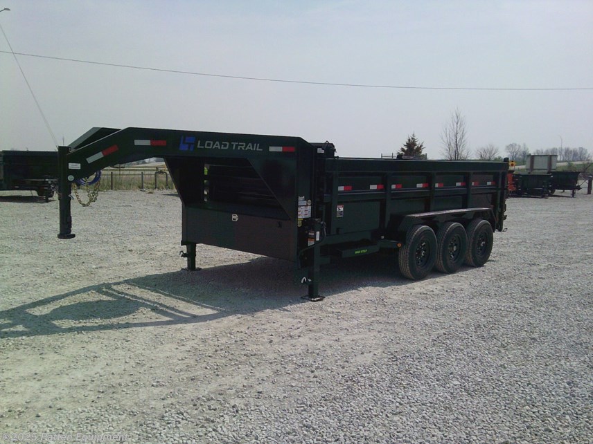 New 2025 Load Trail DG 83&quot; x 16&apos; Triple Axle Gooseneck Low-Pro Dump Trail available in Urbana, Iowa