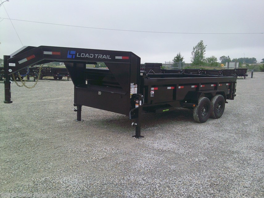 New 2025 Load Trail DG 83&quot; x 16&apos; Tandem Axle Gooseneck Low-Pro Dump Trail available in Urbana, Iowa