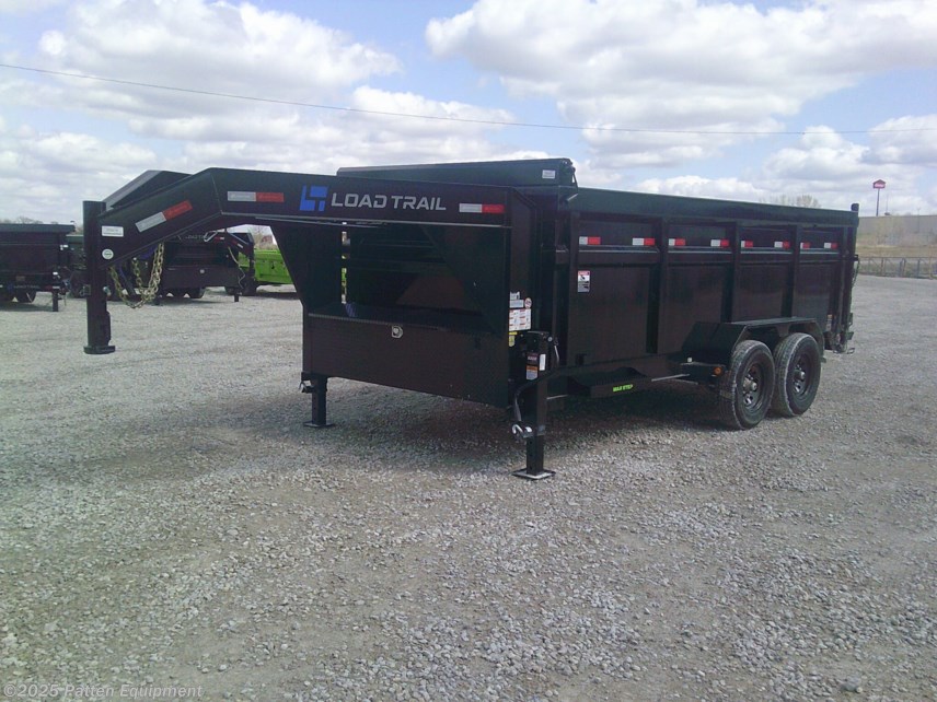 New 2025 Load Trail DG 83&quot; x 16&apos; Tandem Axle Gooseneck Low-Pro Dump Trail available in Urbana, Iowa