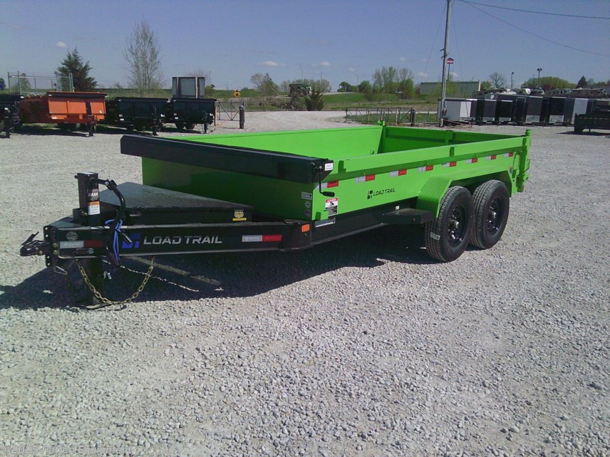 New 2025 Load Trail DE 83&quot; x 14&apos; Tandem Axle Dump Trailer available in Urbana, Iowa