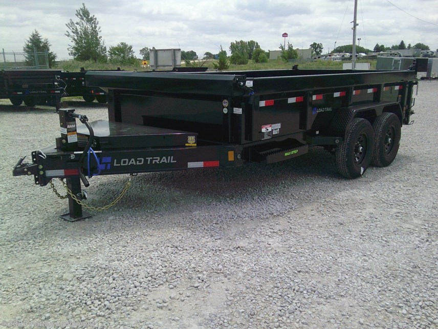 New 2025 Load Trail DL 83&quot; x 14&apos; Tandem Axle Dump Low-Pro Dump Trailer available in Urbana, Iowa