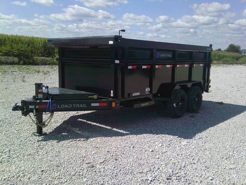 New 2026 Load Trail DL 83" x 14' Tandem Axle Low-Pro Dump Trailer, 14K available in Urbana, Iowa