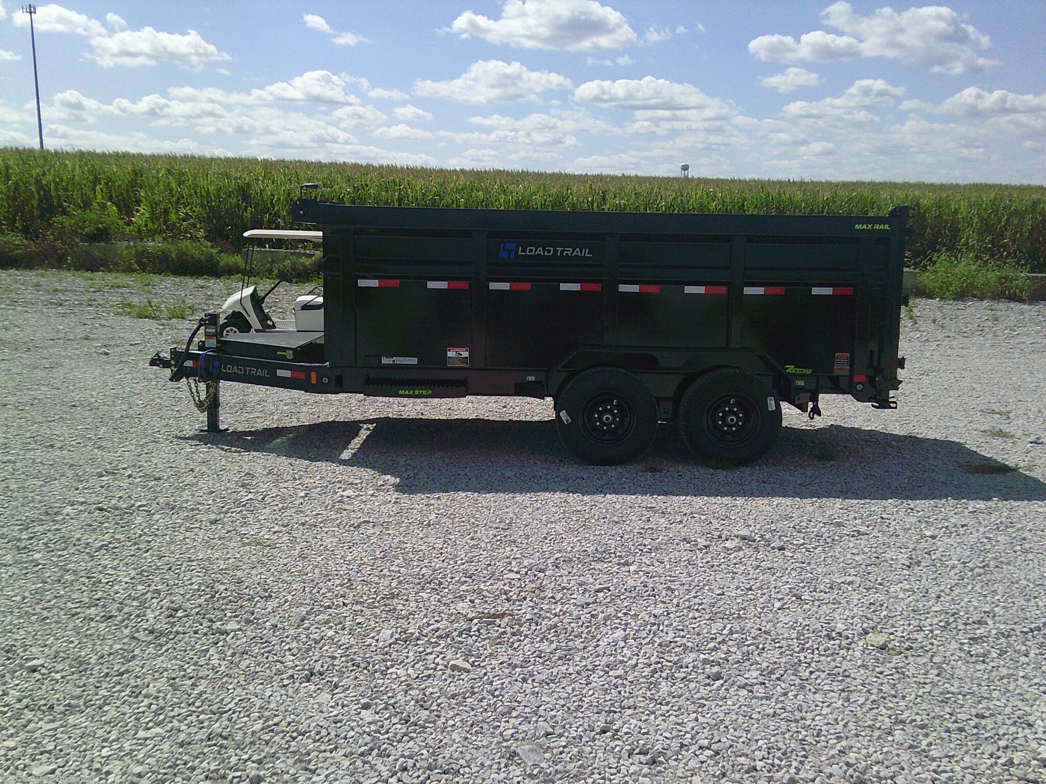 2026 DL 83" x 14' Tandem Axle Low-Pro Dump Trailer, 14K by Load Trail from Patten Equipment in Urbana, Iowa