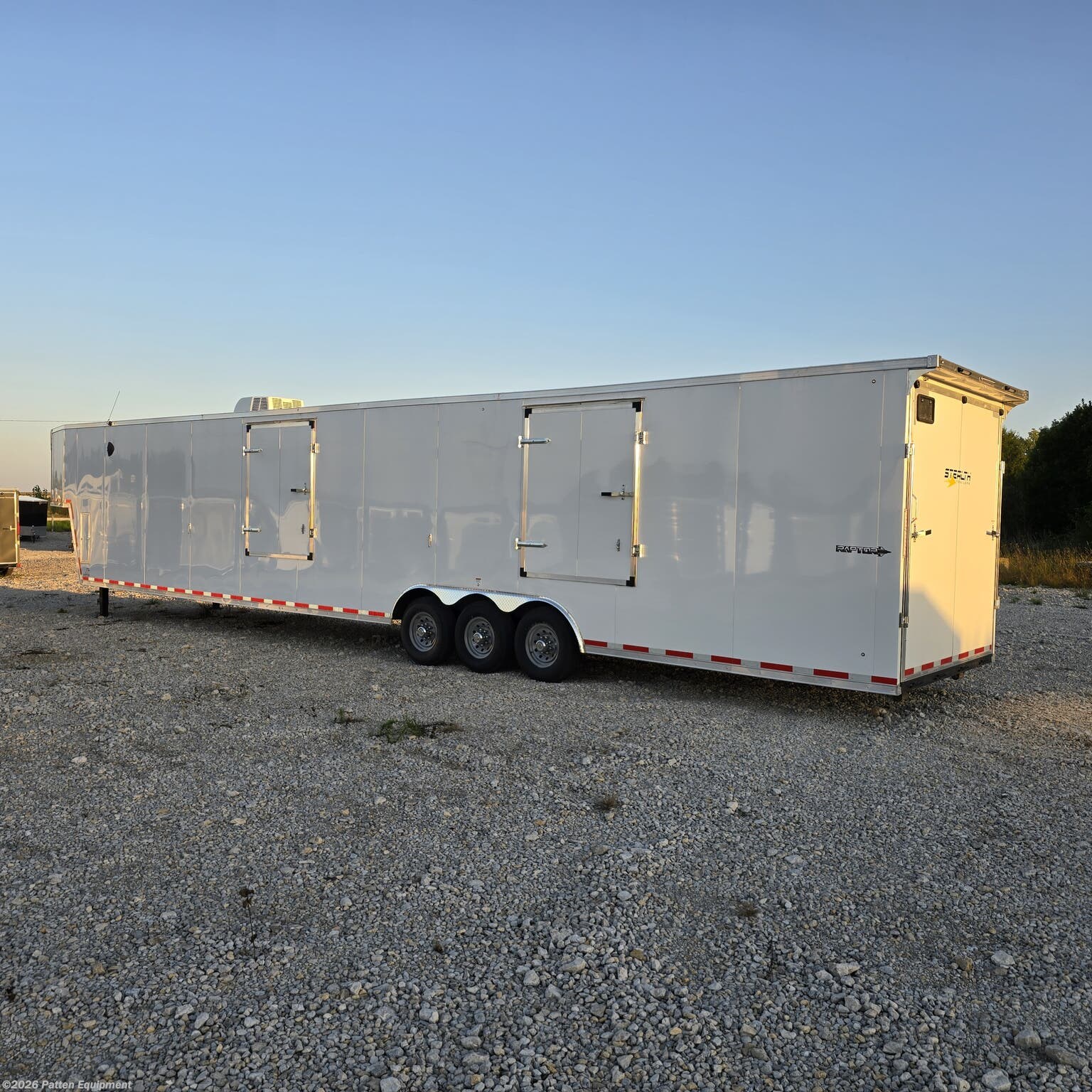 2025 8.5 x 50 GN Car Hauler Enclosed Trailer, 21K by Stealth from Patten Equipment in Urbana, Iowa