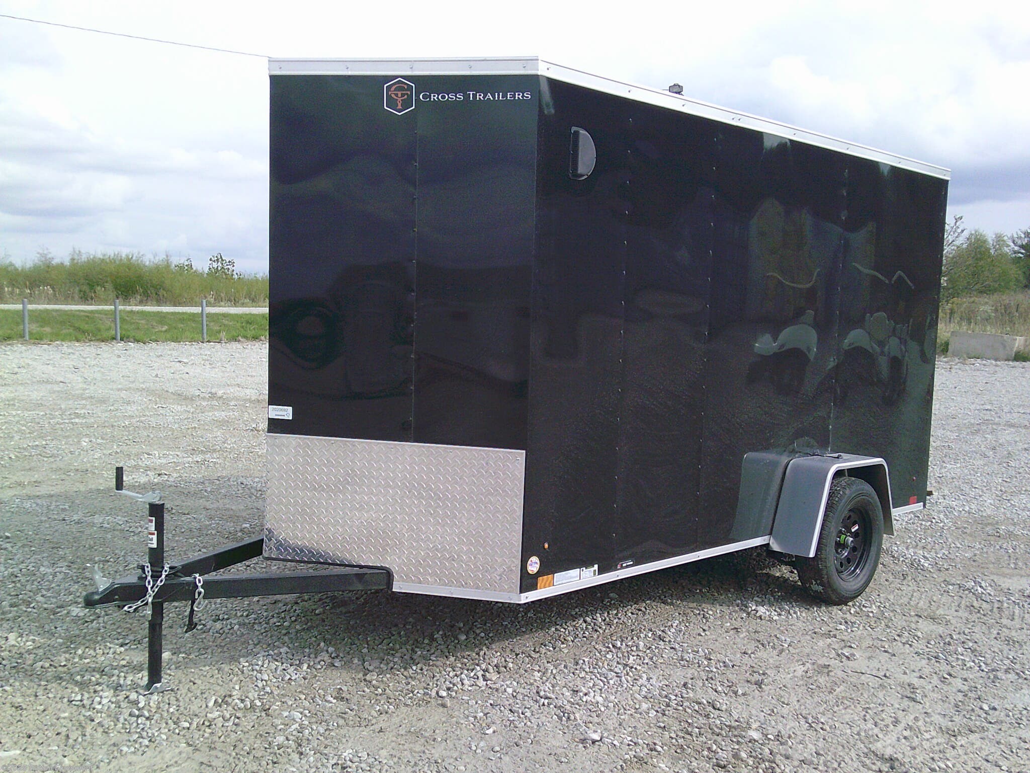 2026 Cross Trailers 6x12 Beta Enclosed Trailer, 3K