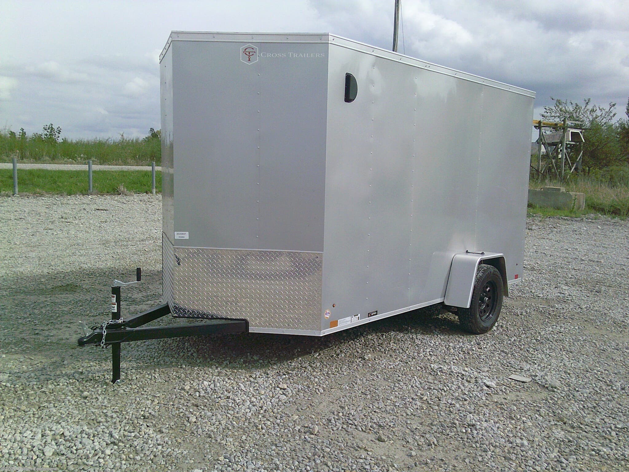 2026 Cross Trailers 6x12 Beta Enclosed Trailer, 3K
