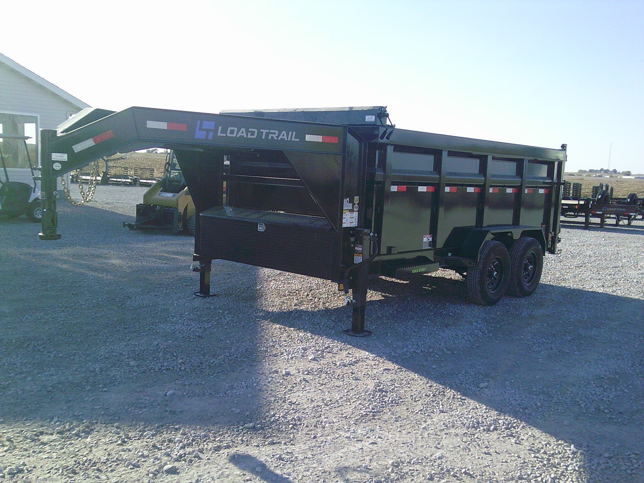 2026 Load Trail DG 83"x14' Tandem Axle Gooseneck Low-Pro Dump Trailer