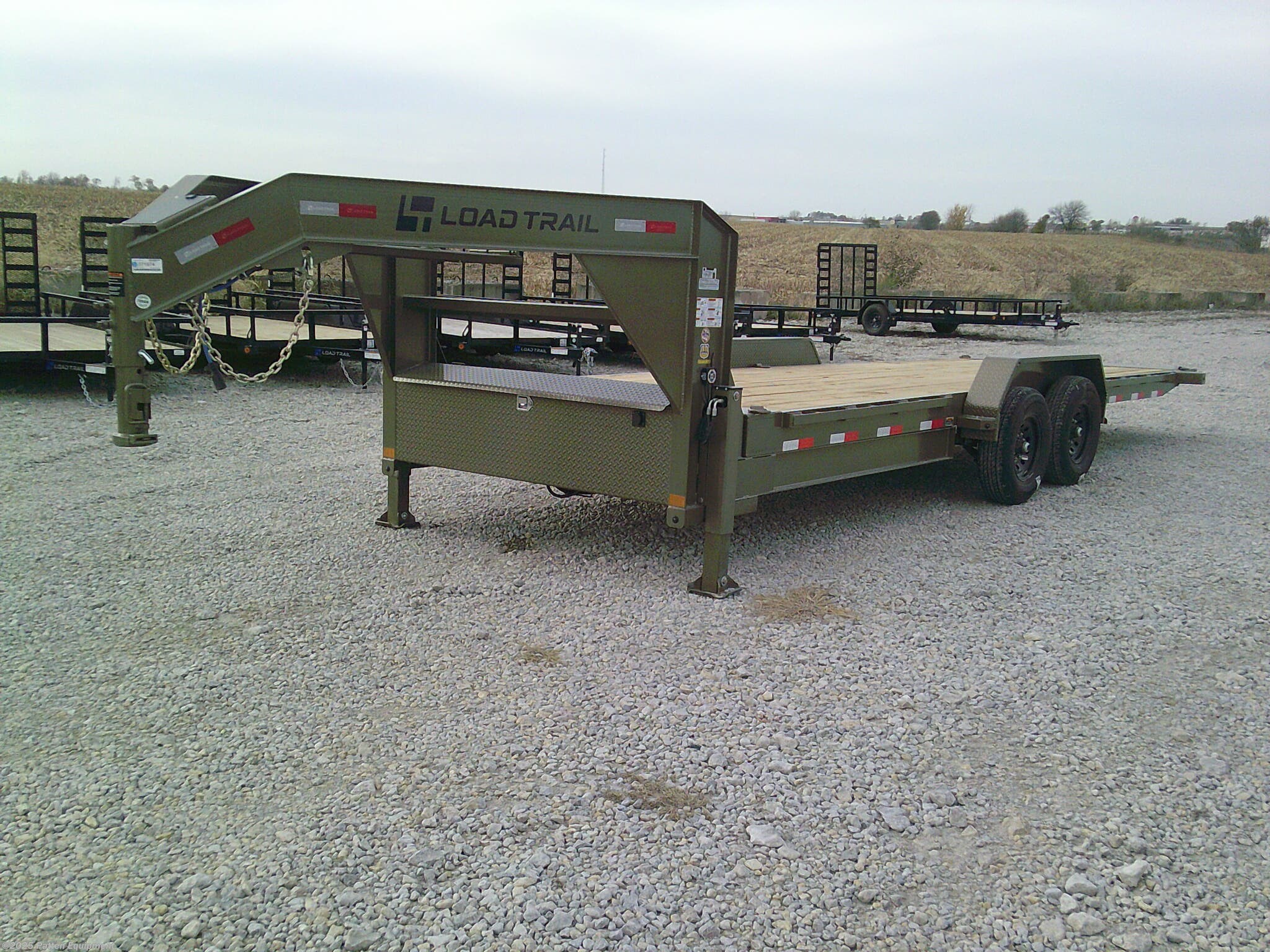 2026 Load Trail 83" x 24' GN Tandem Axle Rapid Loader Tilt Trailer