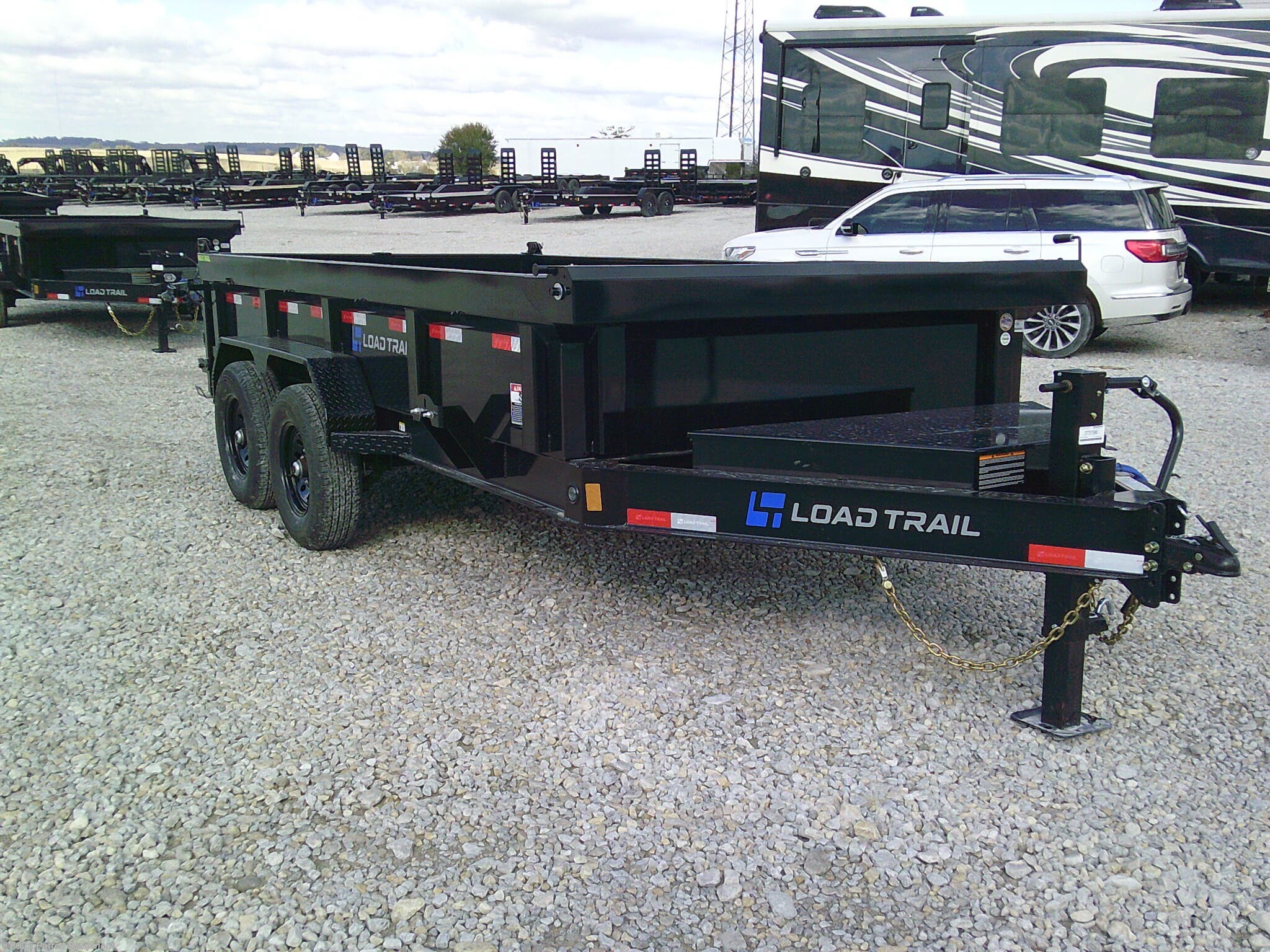 2026 DL 83&quot; x 14&apos; Tandem Axle Dump Low-Pro Dump Trailer by Load Trail from Patten Equipment in Urbana, Iowa