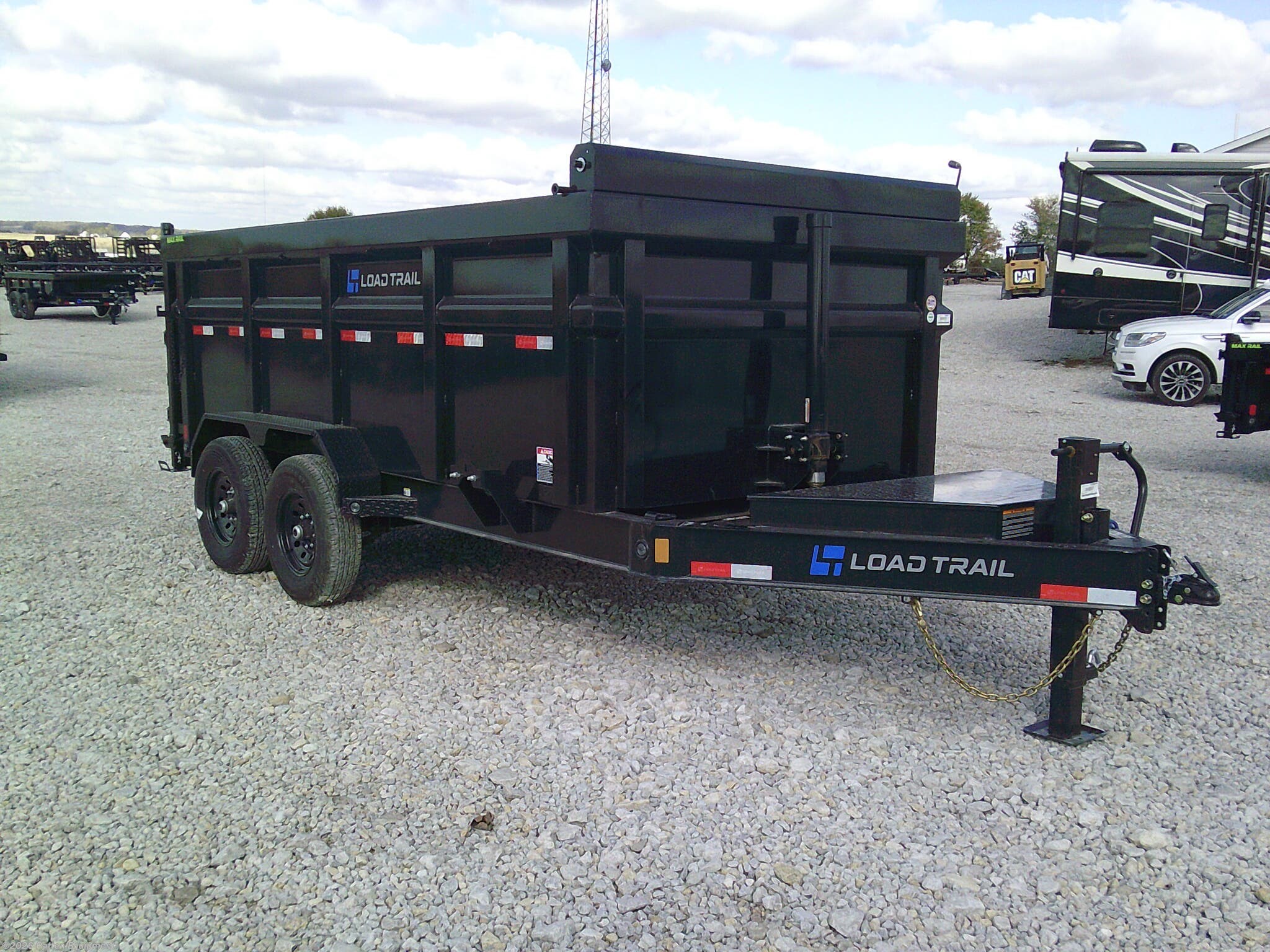 2026 DL 83" x 14' Tandem Axle Low-Pro Dump Trailer, 14K by Load Trail from Patten Equipment in Urbana, Iowa