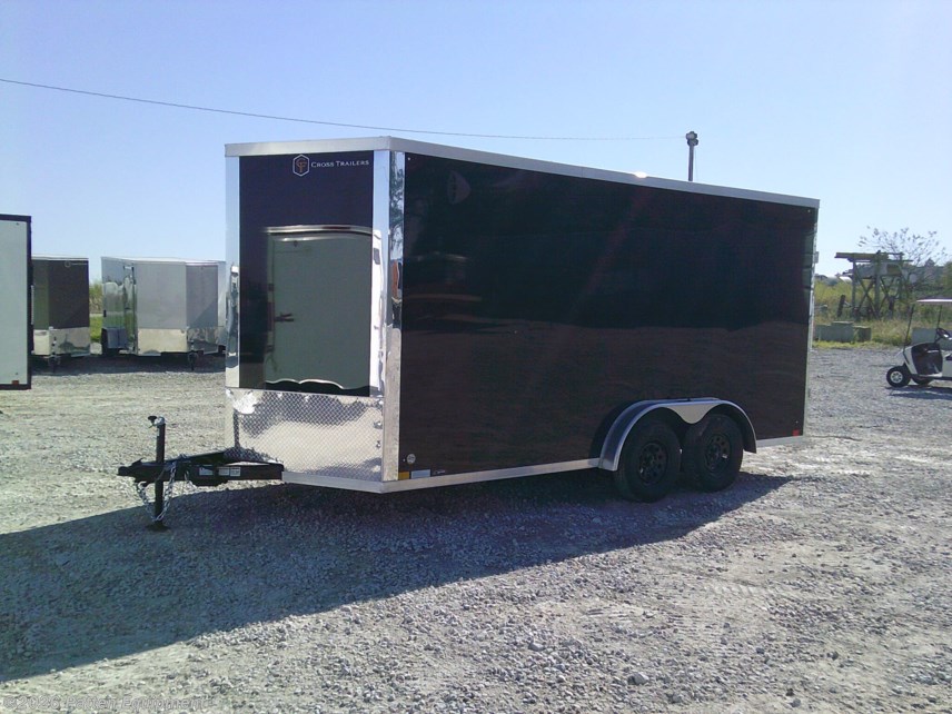 New 2026 Cross Trailers 7.5x16 Alpha Series Enclosed Trailer 7K available in Urbana, Iowa